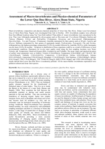 ARPN Journal of Science and Technology::Assessment of Macro