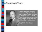 Eisenhower Years