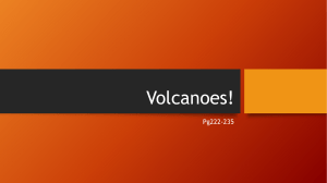 Volcanoes!