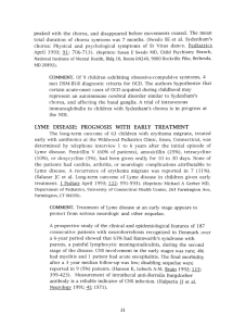 before movements ceased. The (Swedo SE et al. Sydenham`s dance