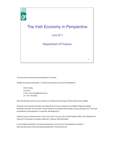 The Irish Economy in Perspective