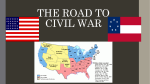 THE ROAD TO THE AMERICAN CIVIL WAR