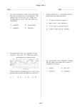 Ecology Quiz 1