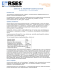 operation of ammonia refrigeration systems