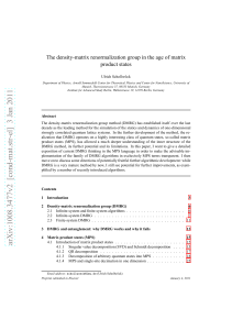 The density-matrix renormalization group in the age of matrix