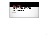 Dante Certification Program, Level 2: Intermediate Dante Concepts