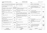 Level 2-3 Test 13 answers - Tranmere Park Primary School