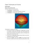 Chapter 18 Earthquakes and Volcanoes