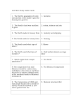 Civil War Study Guide Cards 1. The North`s