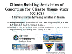 The Earth Climate System Model Development at Academic Sinica