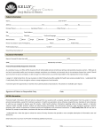 Patient Information Insurance Information Signature of Patient or