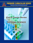 Physical Science End of Course Review - 1