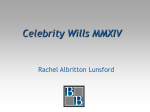 Celebrity Wills MMXIV - AFP Suncoast Chapter