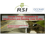 Case Study Presentation - Ontario Centre for Climate Impacts and