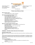 Preterm Labor-Reference Guide