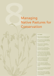 Managing Native Pastures for Conservation