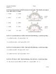 Section 1-3 In #1-10,use the protractors to find the measure of each