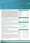 COMPANY INITIATING REPORT - Geojit Financial Services Ltd