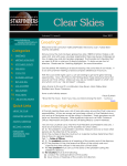 December 2007 Clear Skies Newsletter PDF