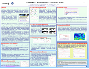 Satellite-based Ocean Vector Wind Climate Data Record