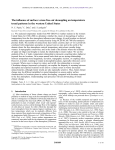 influence of surface/free-air decoupling on temperature trend patterns