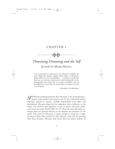Theorizing Dreaming and the Self