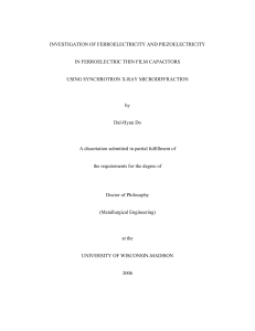 PhD thesis - Paul G. Evans Research Group
