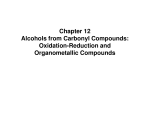 Chapter 12 Alcohols from Carbonyl Compounds: Oxidation