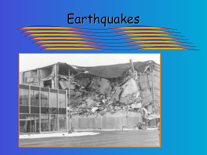 Earthquakes