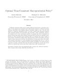 Optimal Time-Consistent Macroprudential Policy