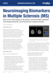 Neuroimaging Biomarkers in Multiple Sclerosis (MS)