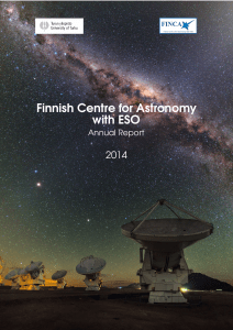 Finnish Centre for Astronomy with ESO