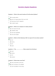 Excretory System Questions