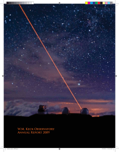 W.M. Keck Observatory Annual Report 2009