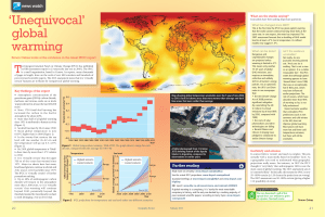 `Unequivocal` global warming