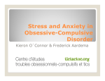 Stress and Anxiety in Obsessive