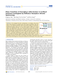 Phase Transitions of Amorphous Solid Acetone in Confined