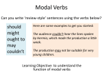 Modal Verbs