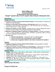 NON-FORMULARY Clinical Guideline Erythropoiesis