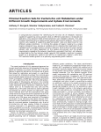 Minimal Reaction Sets for Escherichia Coli Metabolism under
