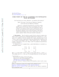 Fixed points of the EM algorithm and