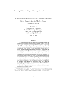 Mathematical Formalisms in Scientific Practice: From Denotation to