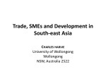 Trade, SMEs and Development in South
