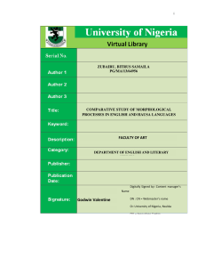 pdf - University Of Nigeria Nsukka