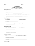 Unit 10 - Section 2 notes