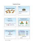 Population Ecology