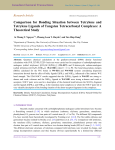 Comparison for Bonding Situation between Tetrylone and Tetrylene