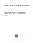 The Ethics of Hospital Regulations on Vaginal Births After Cesarean