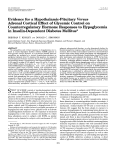 Evidence for a Hypothalamic-Pituitary Versus Adrenal Cortical Effect