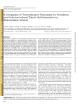 A Comparison of Thermodynamic Parameters for Vinorelbine